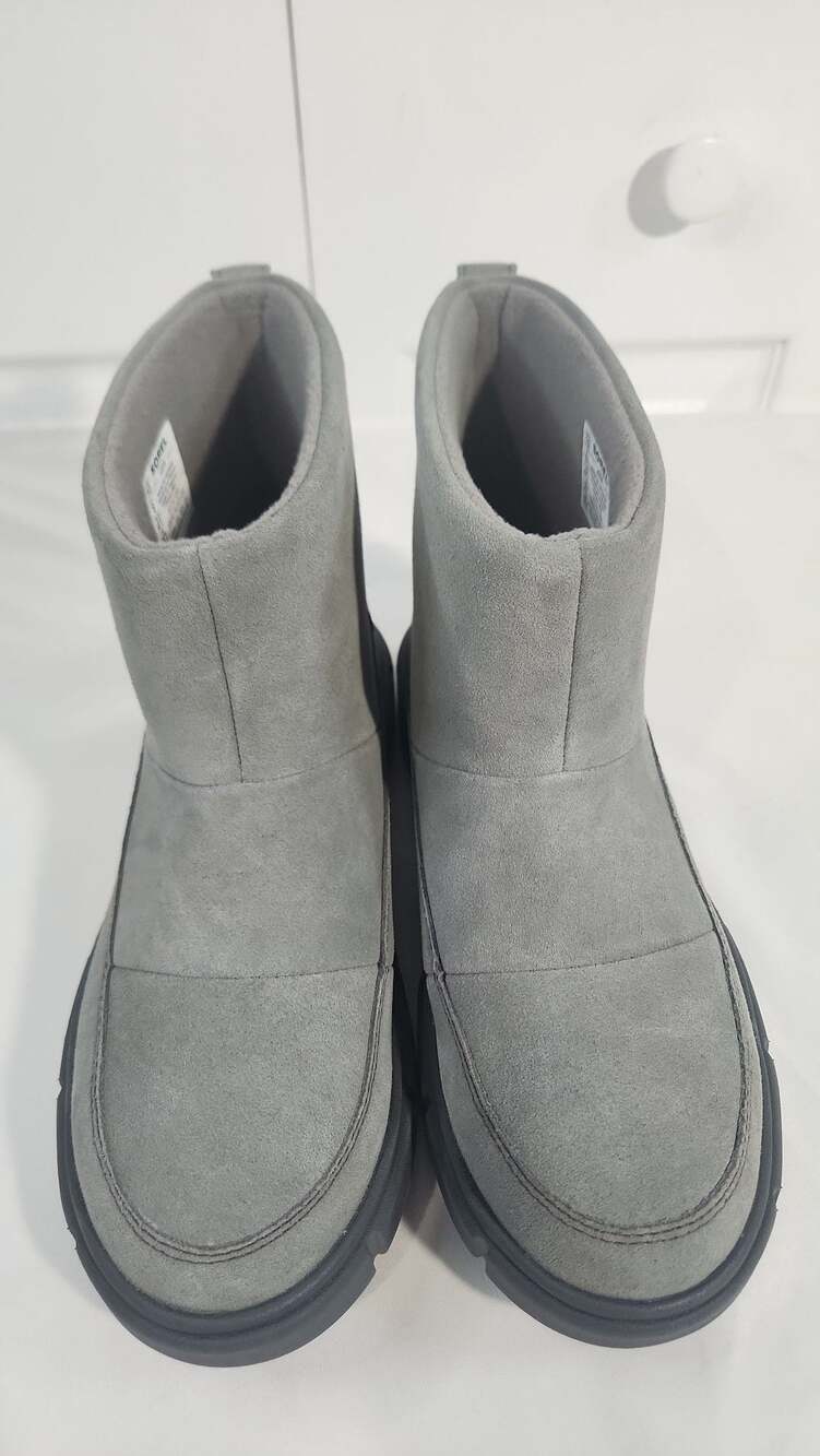 Sorel Explorer III Slip-On WP Women's Boots Size 10 Quarry Grey